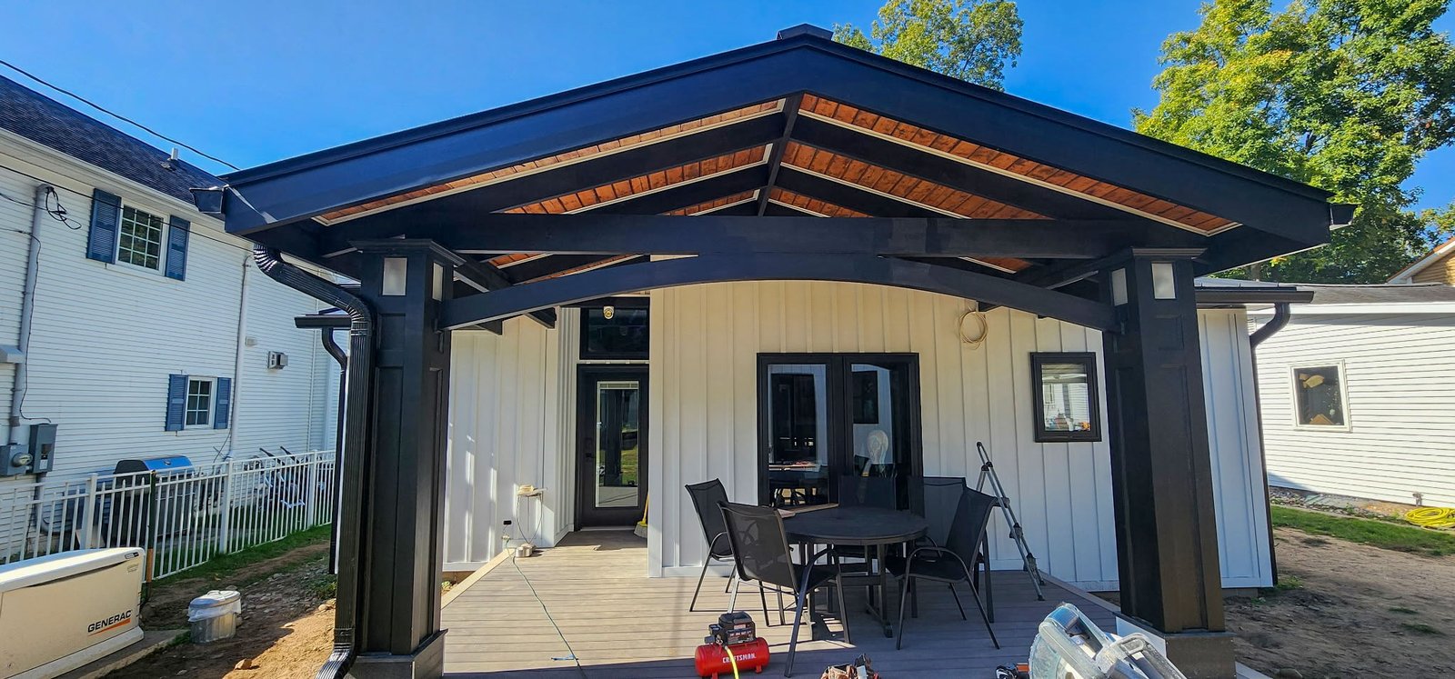 Standing seam metal roofing in Bristol, Indiana