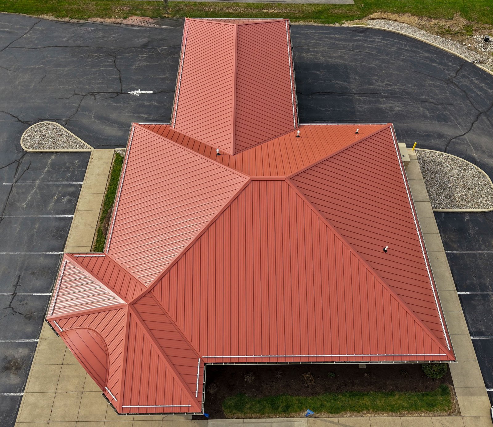 Roof repair and metal roofing upgrade by Frontier Metal Roofing